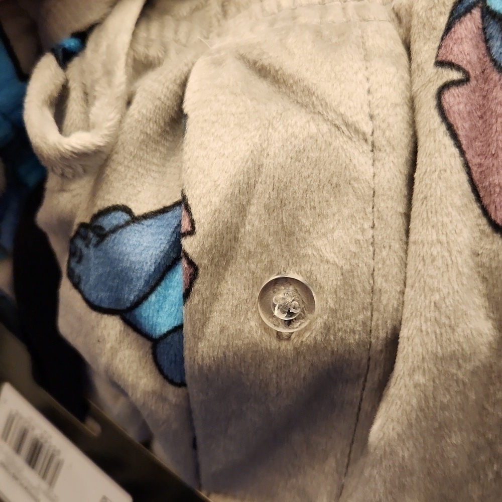 Disney Stitch Pjs Mens Shirt pajama pants Sleep Set Size S 28 - 30 W NWT - Picture 6 of 11